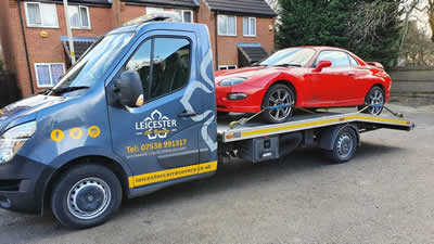 Toyota Supra delivered from Leicester to Nuneaton