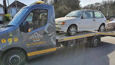 Ford Fiesta delivered from Leicester to Swadlincote